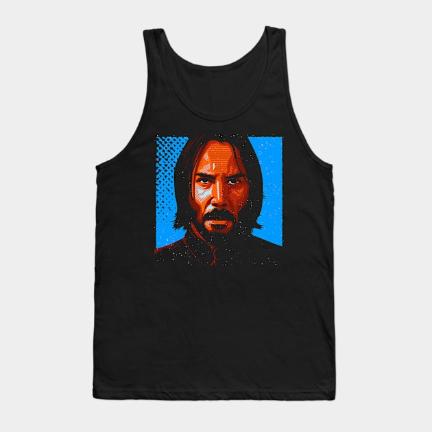 JOHN WICK Tank Top by Hislla